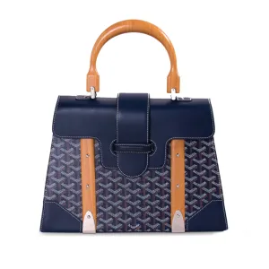 Goyard Navy Blue Saigon MM