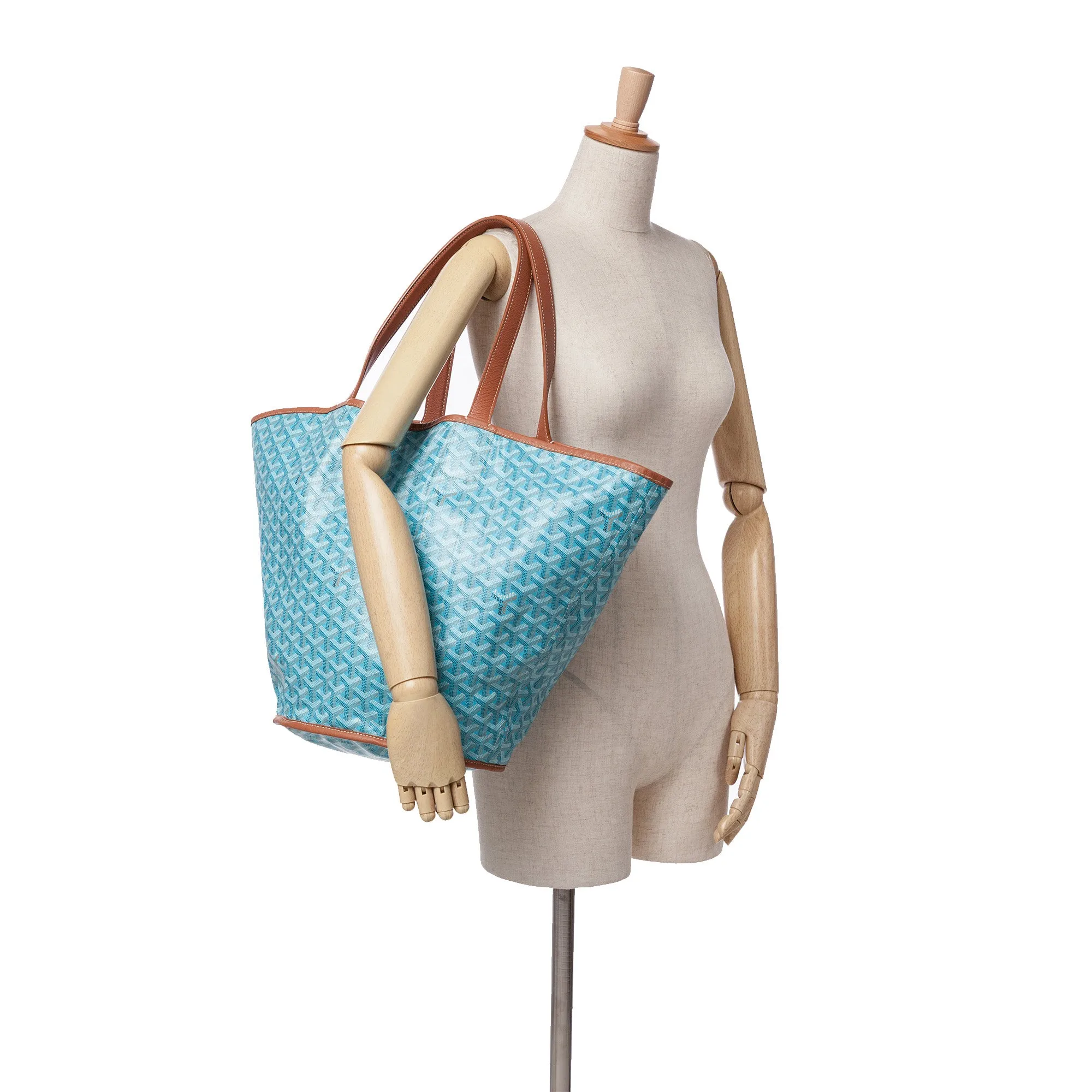 Goyardine Reversible Belharra Tote