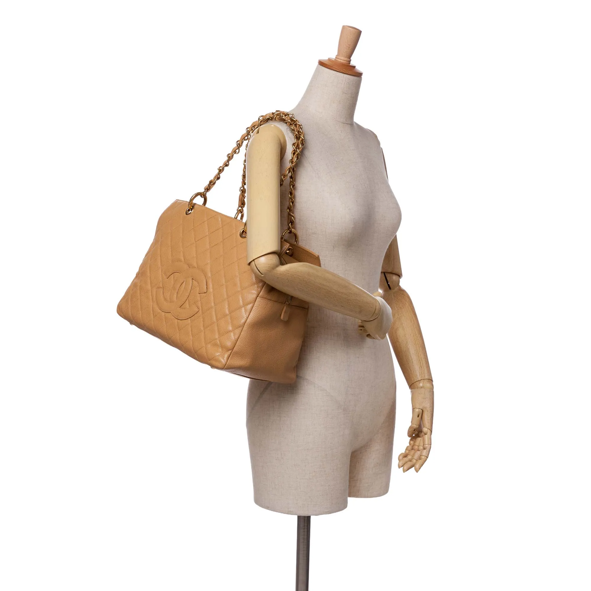 Grand CC Caviar Timeless Tote
