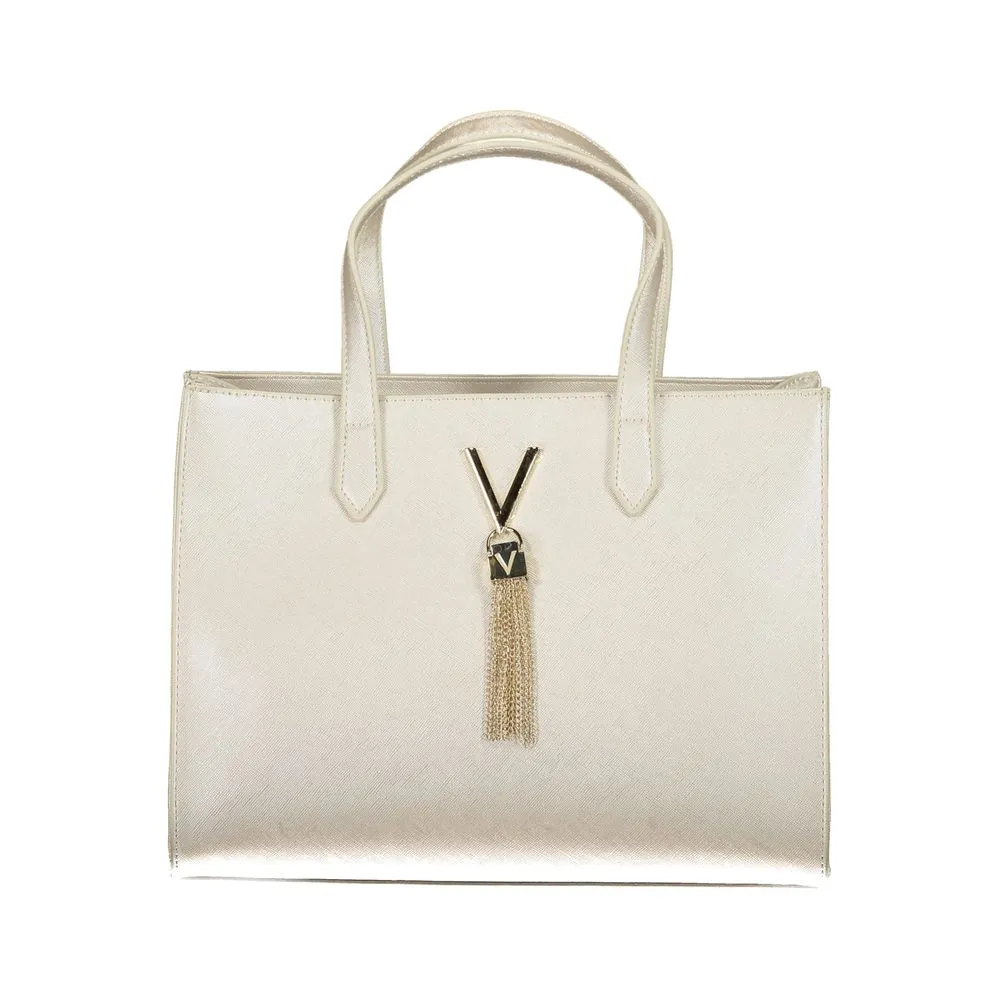 Gray Polyethylene Handbag
