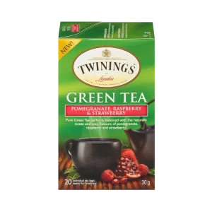 Green Pomegranate, Raspberry & Strawberry