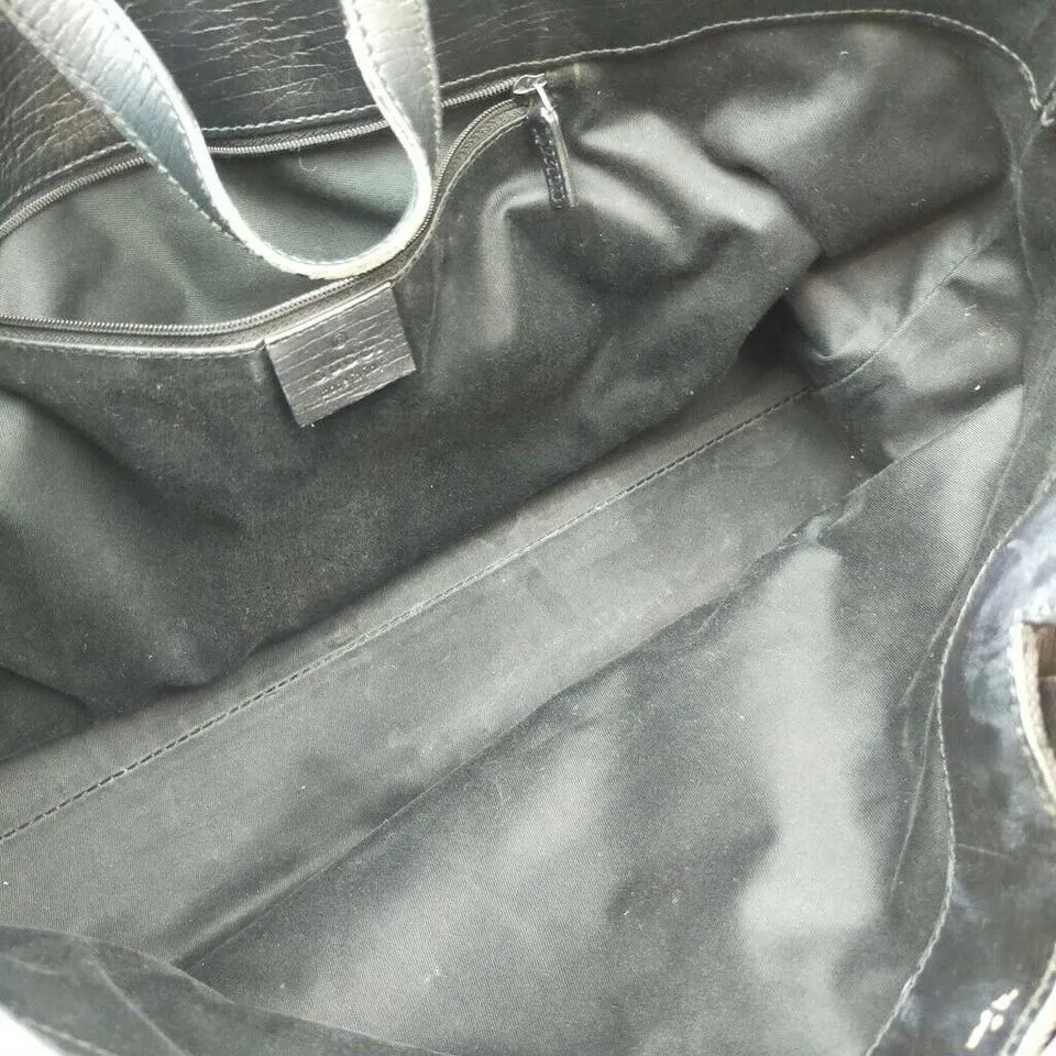Gucci Black Monogram GG Tote Bag 863381