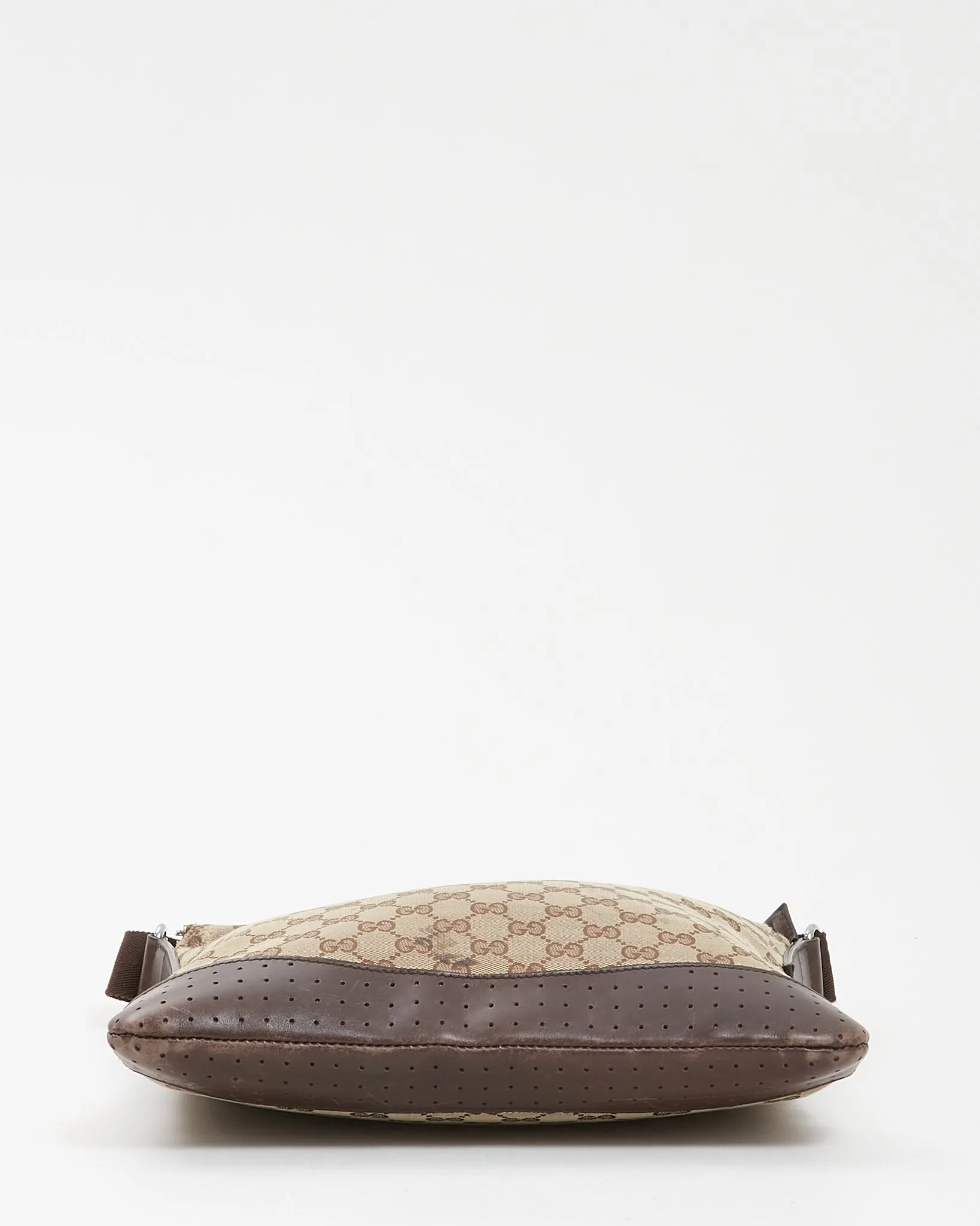 Gucci Brown GG Canvas Crossbody Bag