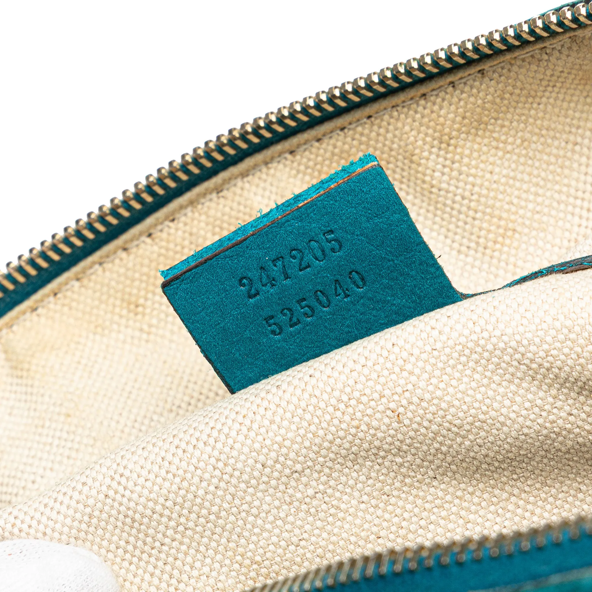 Gucci GG Canvas Web Joy Satchel