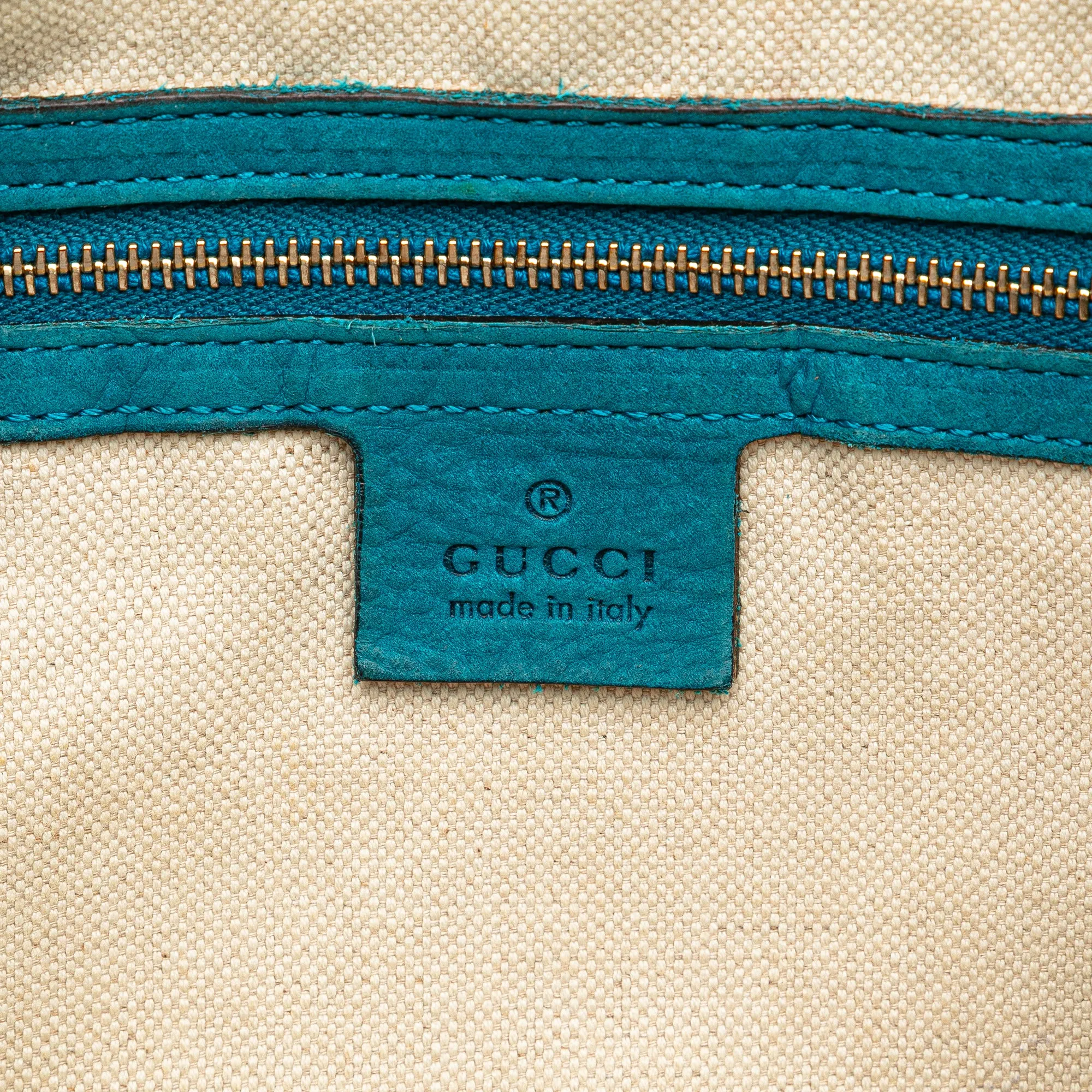 Gucci GG Canvas Web Joy Satchel