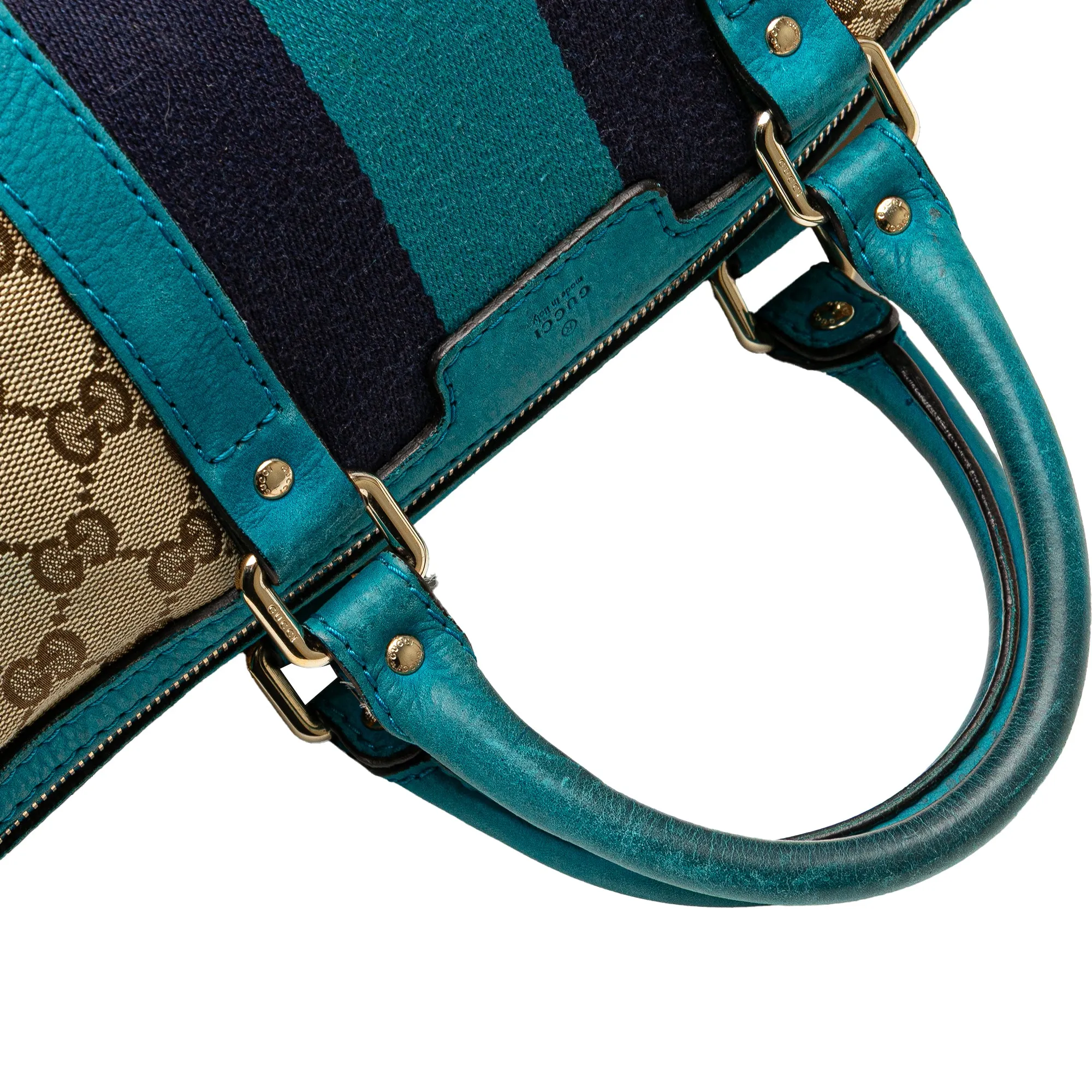 Gucci GG Canvas Web Joy Satchel