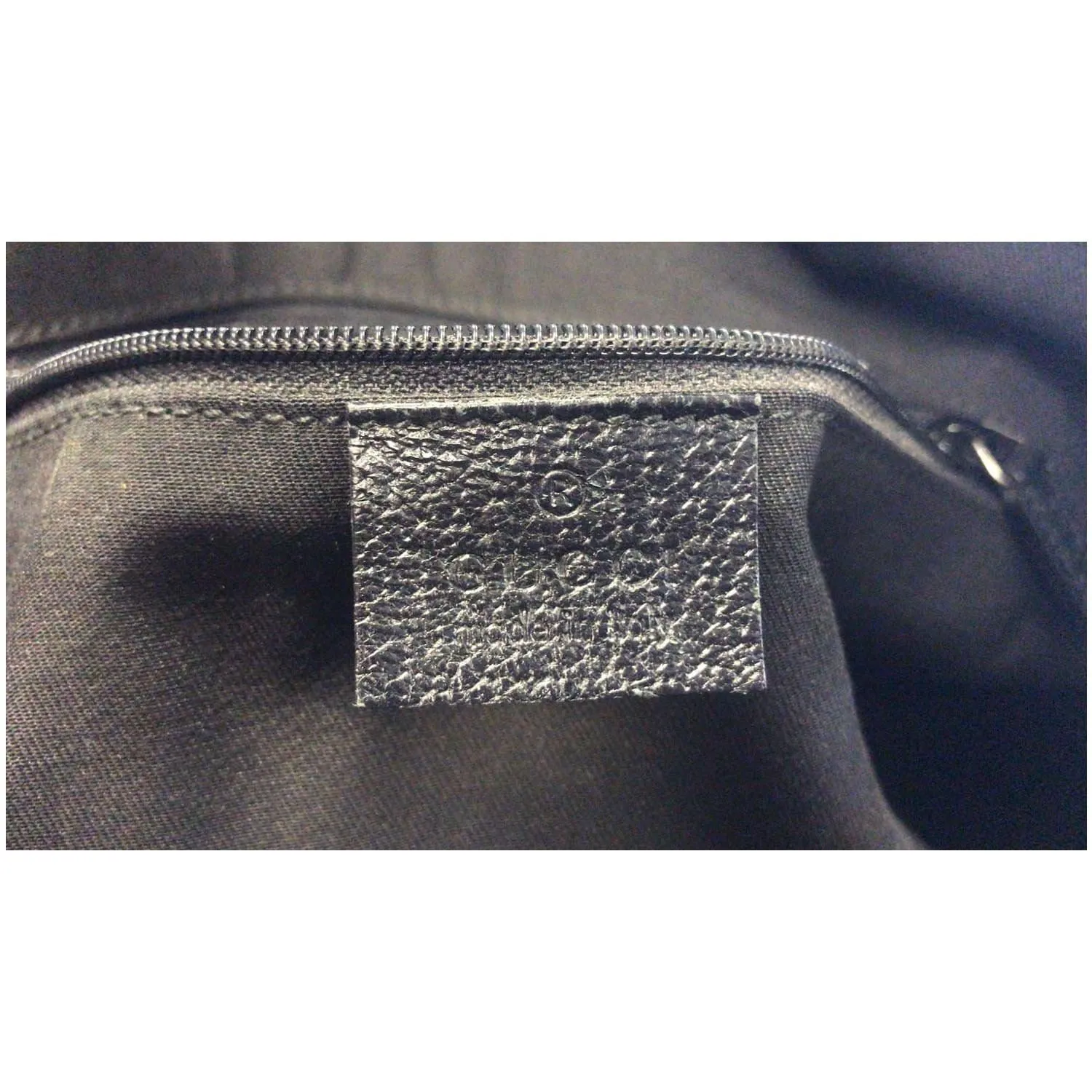 GUCCI GG Monogram Medium Eclipse Shoulder Bag Black