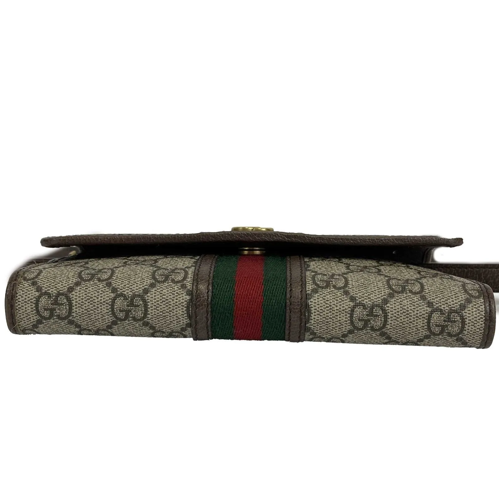 Gucci - GG Supreme Monogram Ophidia Crossbody Wallet