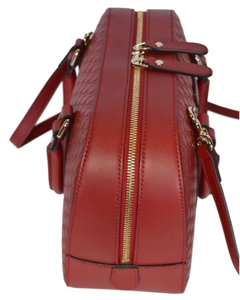 Gucci Microguccissima Medium Satchel in Red