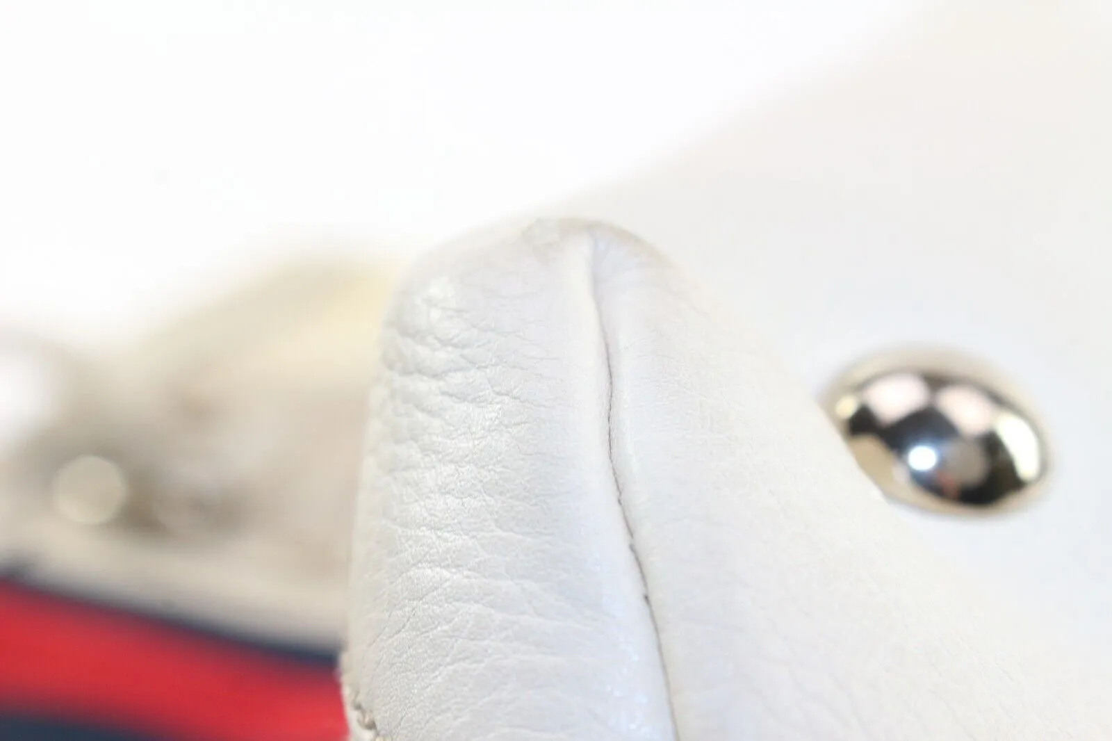 Gucci Navy Web Ivory Tote 2GK0104K