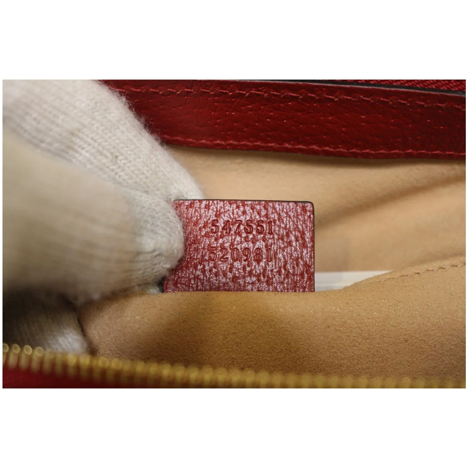 GUCCI Ophidia GG Flora Supreme Small Tote Bag Red 547551