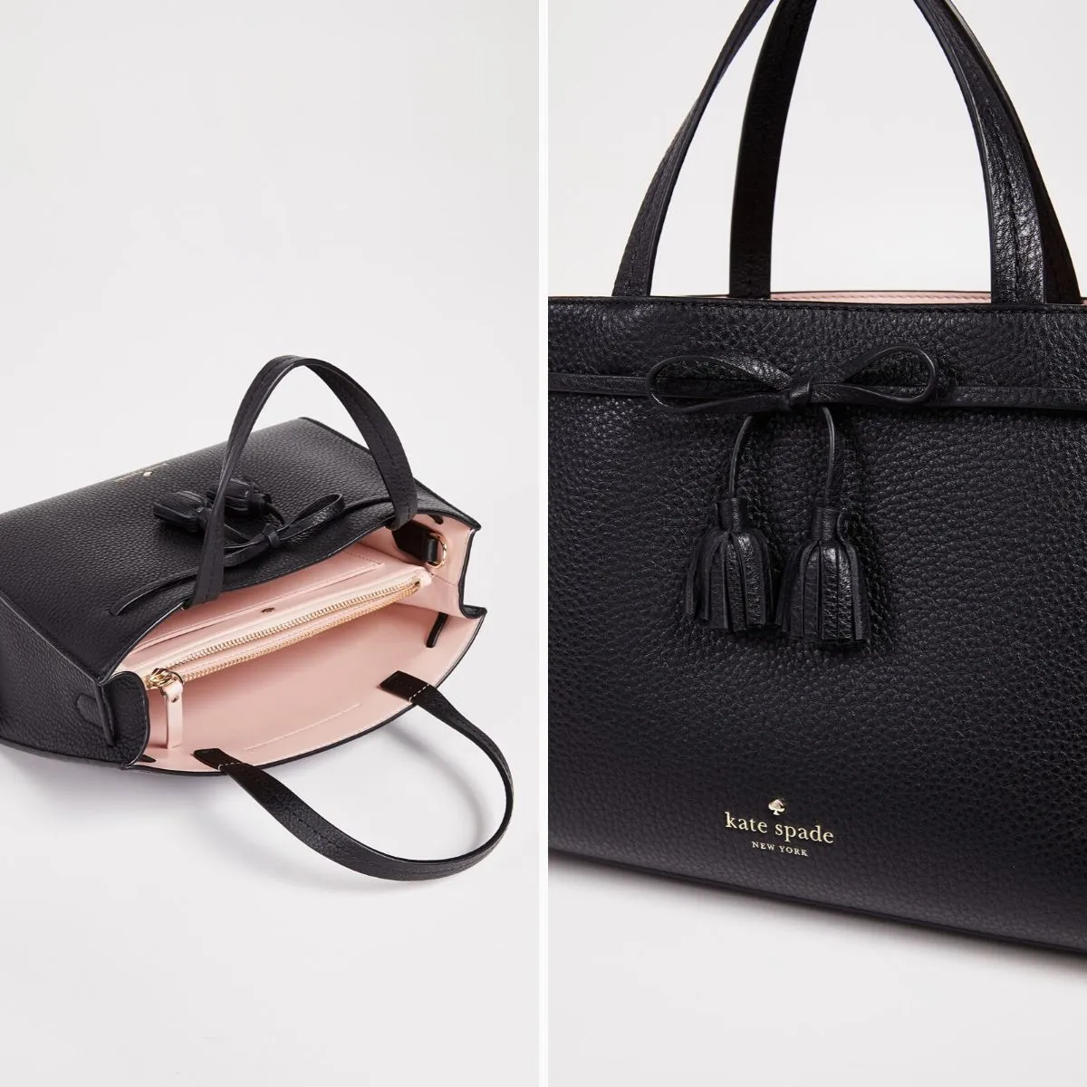Hayes Street Isobel Black Sam Satchel Bag