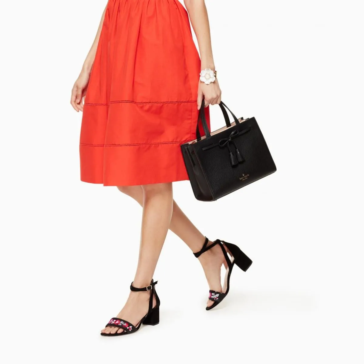 Hayes Street Isobel Black Sam Satchel Bag