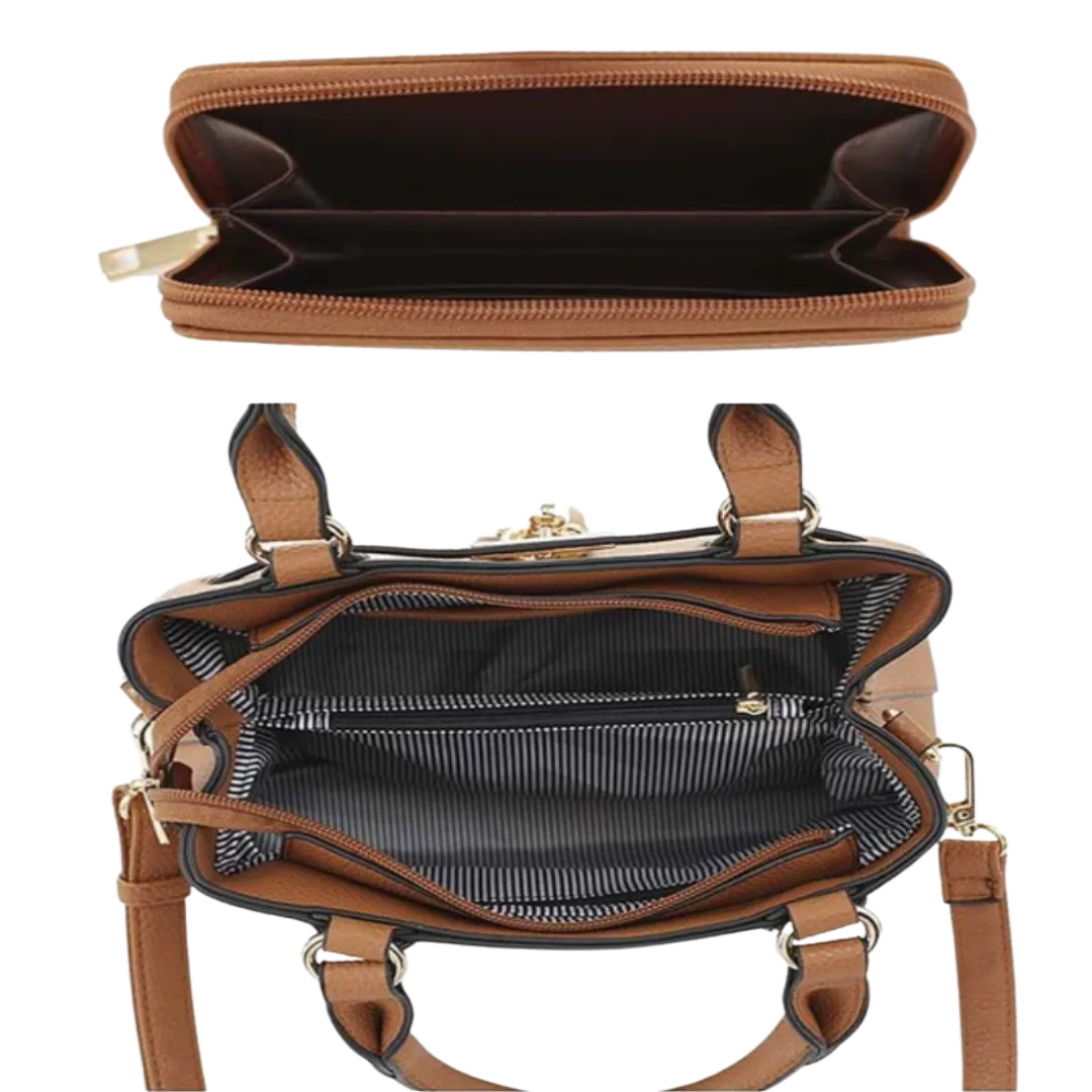 Heart Snatcher Vegan Leather with Matching Wallet