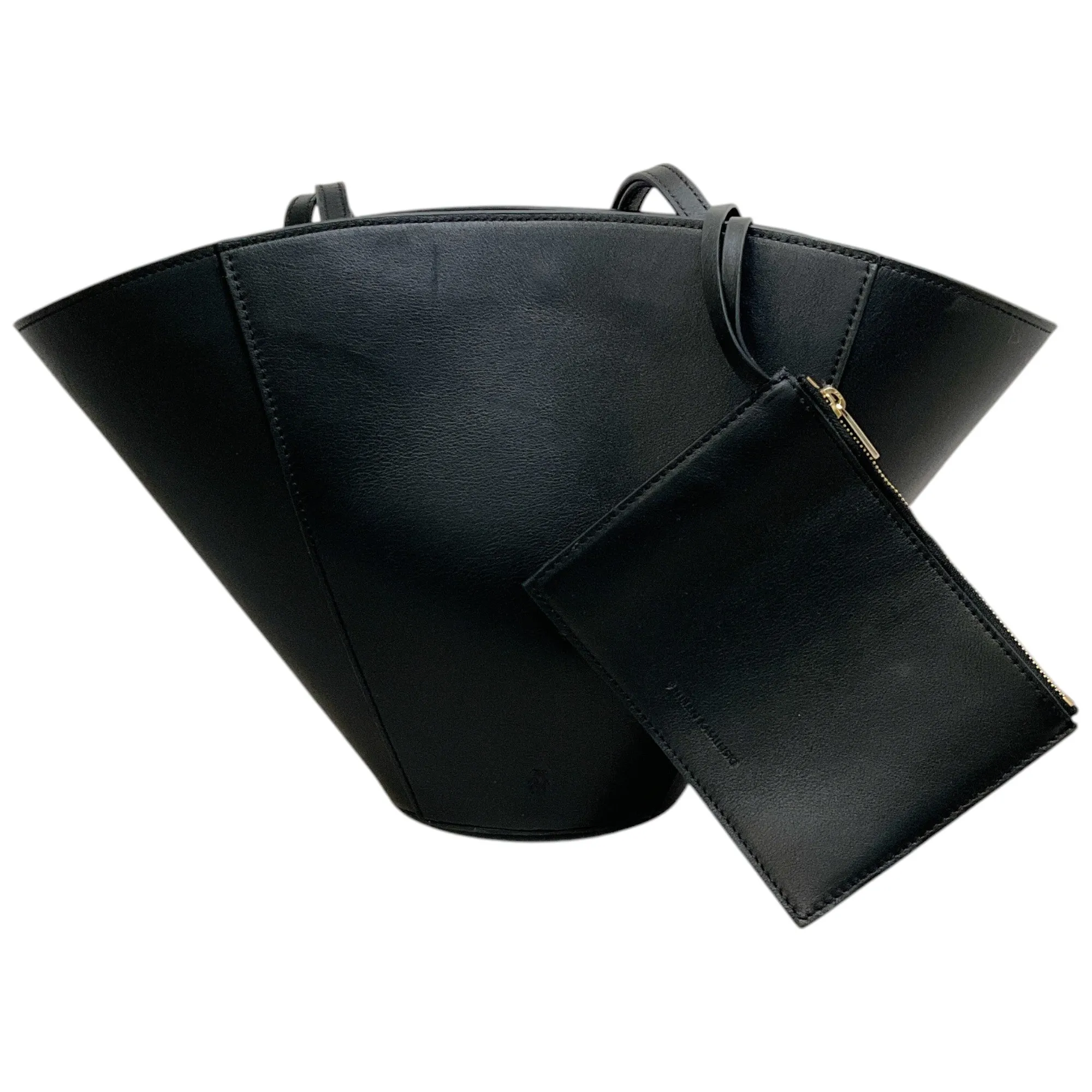 Helen Kaminski Black Leather Julie Tote