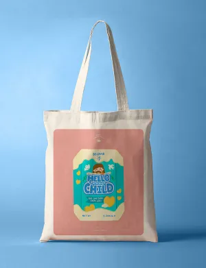 Hello Child Chocolate Biscuit {Tote Bag}