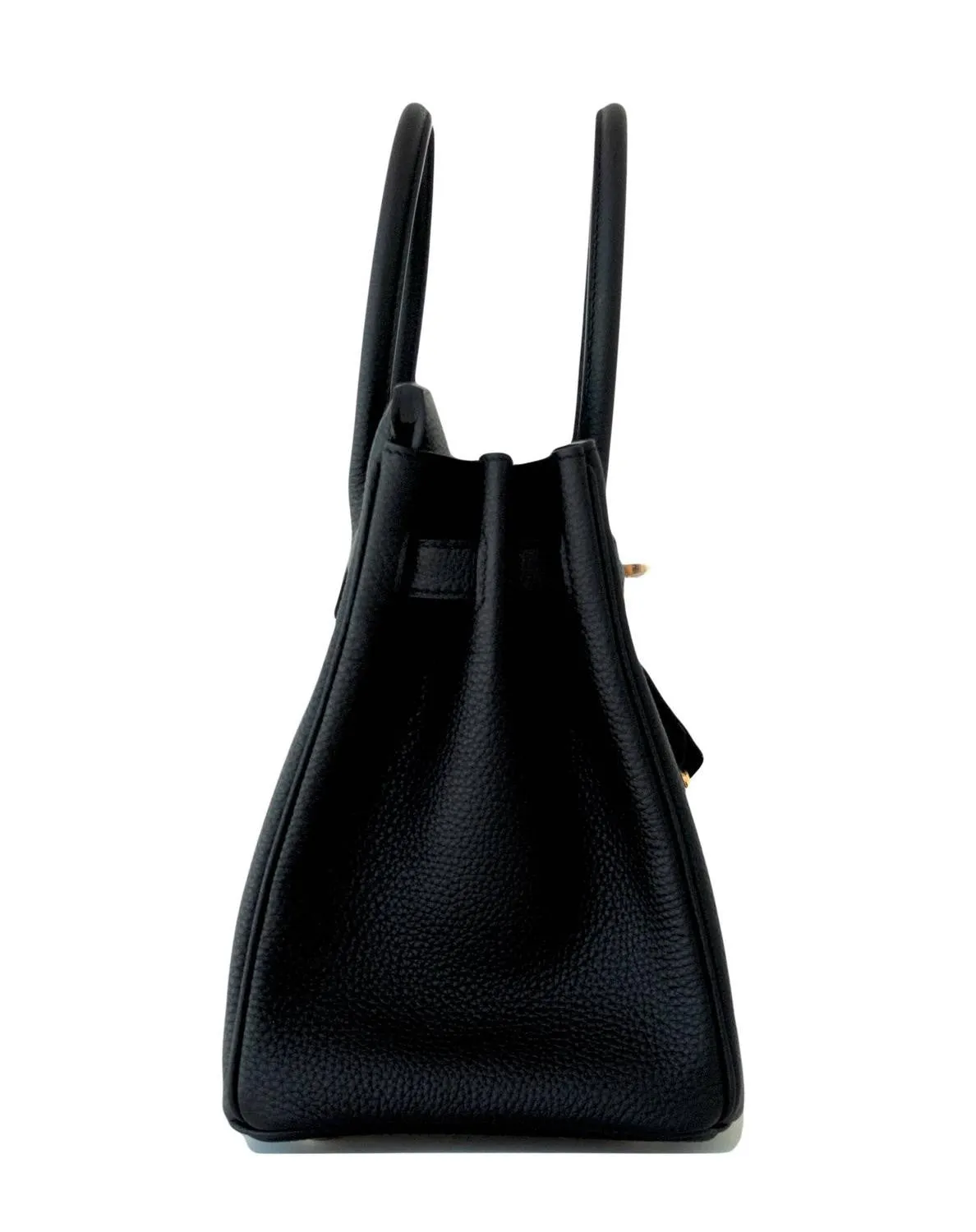 Hermes Black 30cm Birkin Togo Gold Hardware