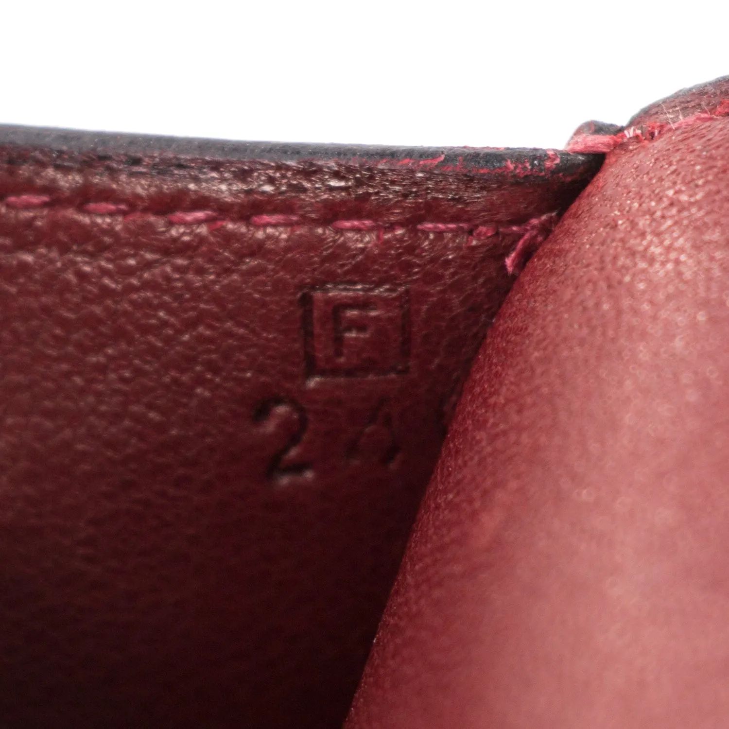 Hermès Constance 23 Crinoline Toile Canvas Leather