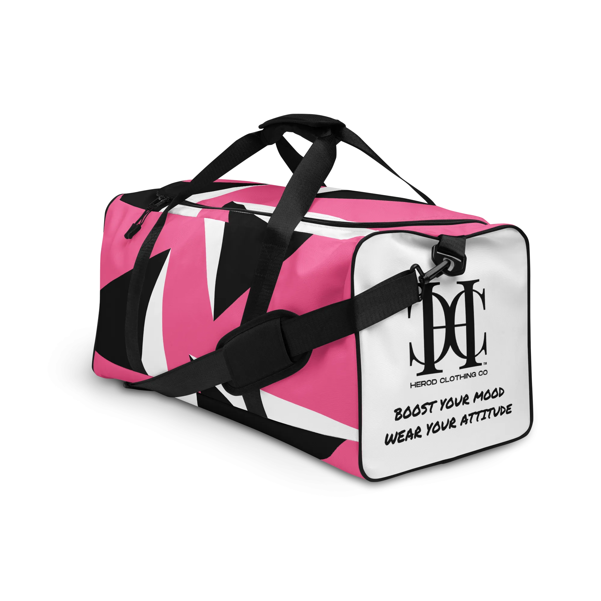 Herod Black/Pink Duffle bag