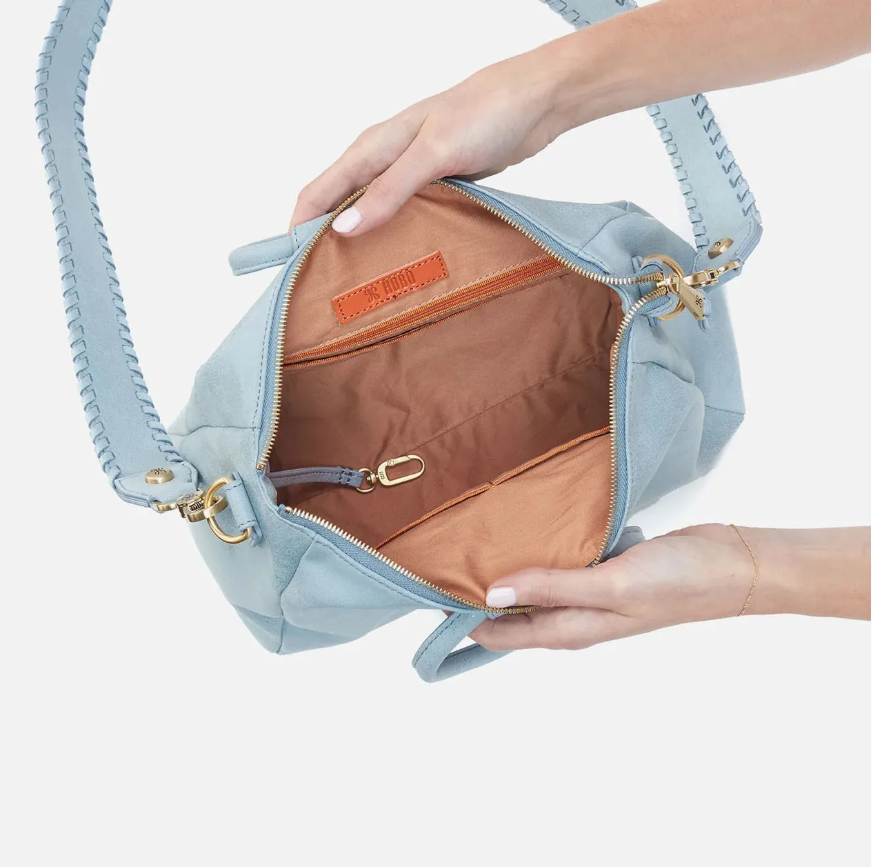 Hobo SHEILA Medium Satchel - Sky