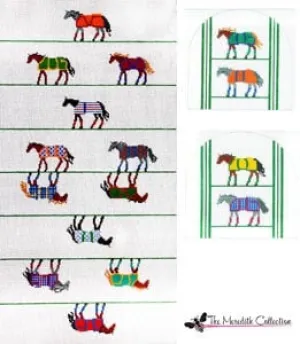 Horse Blankets Satchel - small PS-88