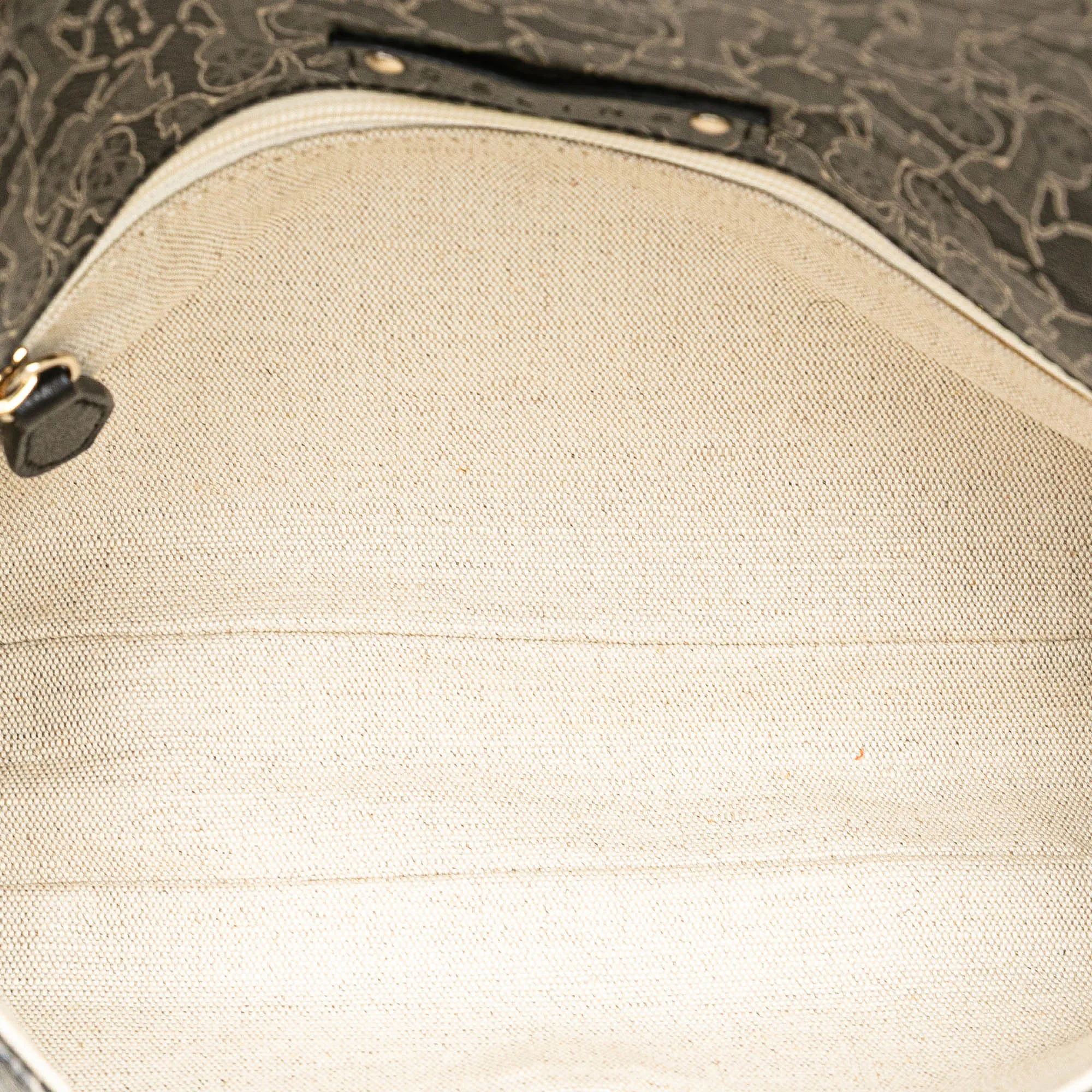 Horse Carriage Coated Canvas Shoulder Bag