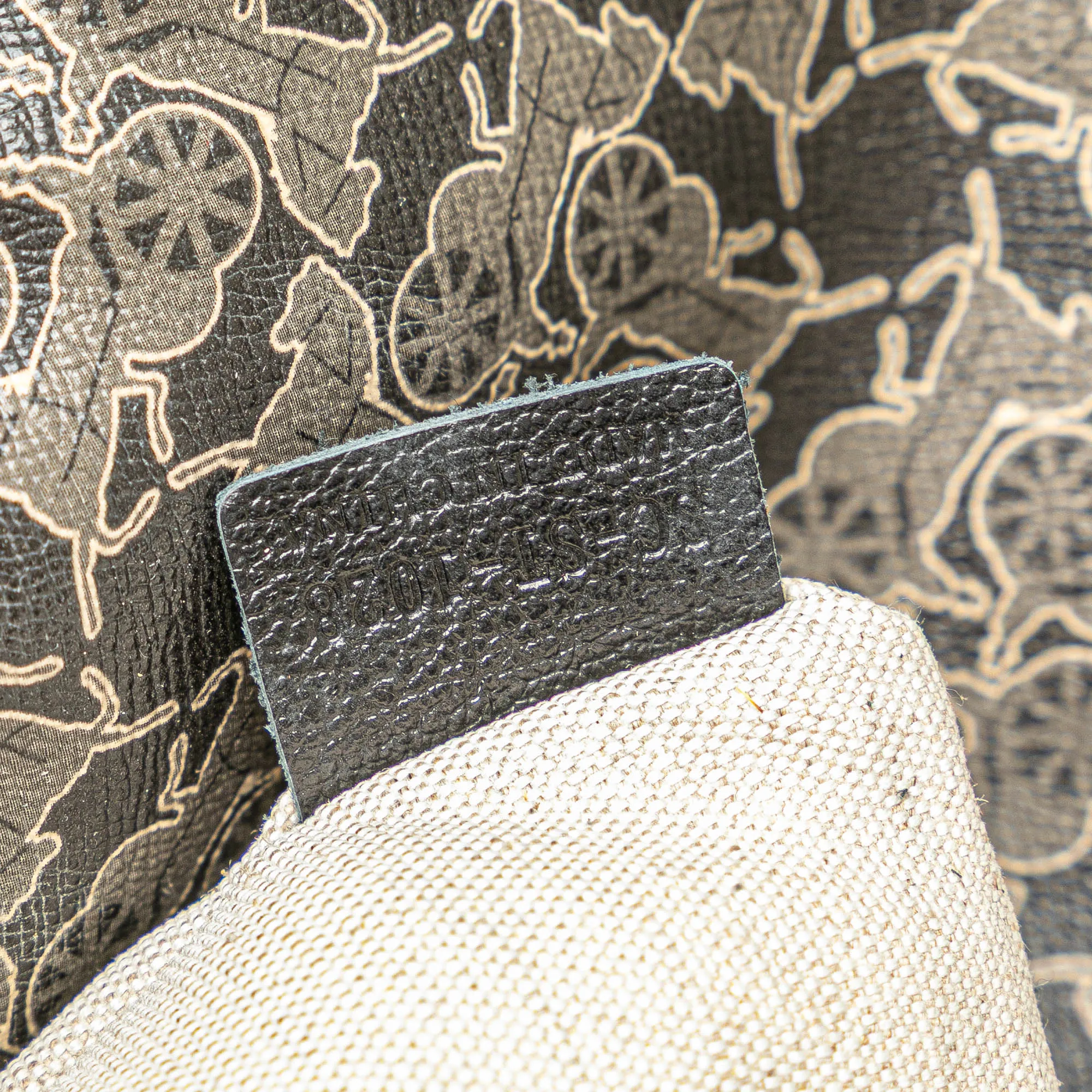 Horse Carriage Coated Canvas Shoulder Bag