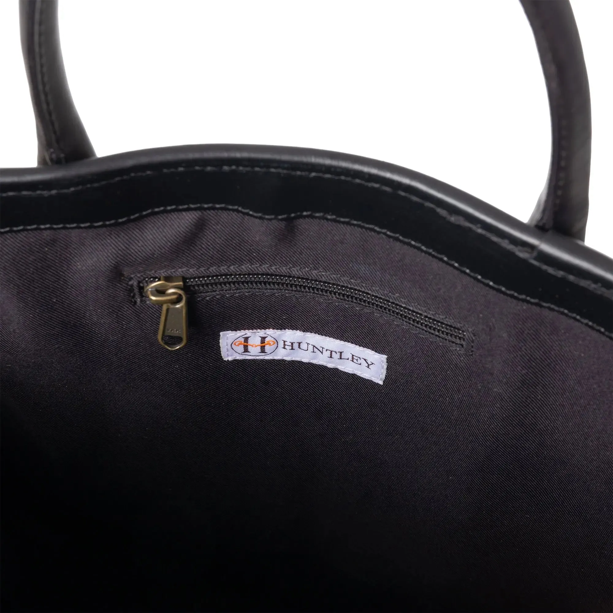 Huntley Equestrian Hair On Hide Cow Leather Tote Handbag