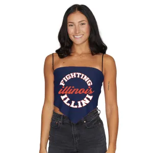 Illinois Fighting Illini Strap Bandana Top