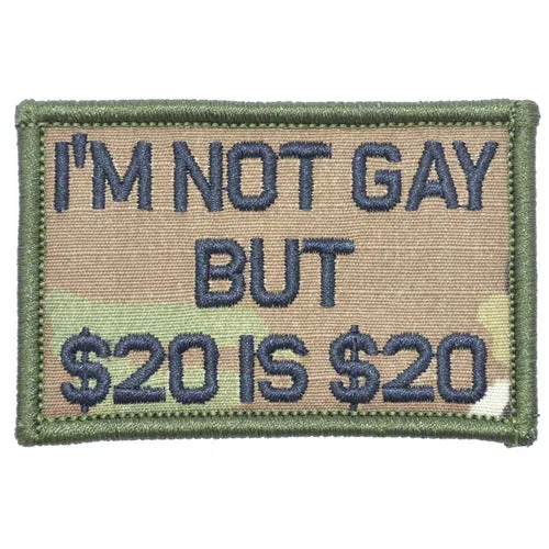 I'm Not Gay But $20 is $20 Morale Patch