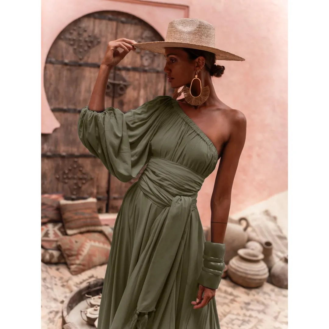 Inigo Maxi Dress - Olive