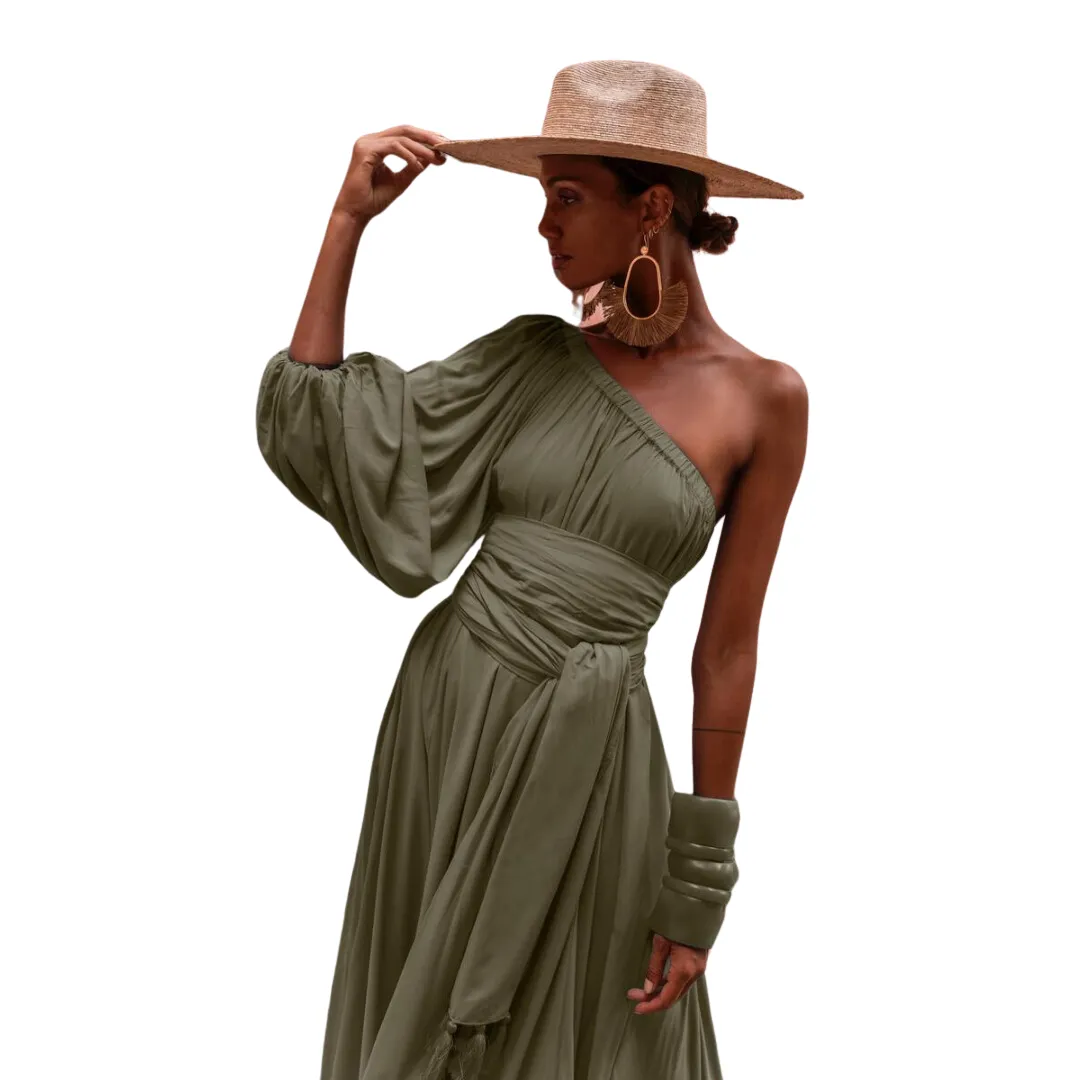 Inigo Maxi Dress - Olive
