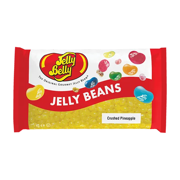 Jelly Belly Crushed Pineapple Jelly Beans - 1kg