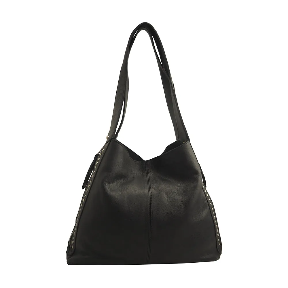 Jessie Expandable Tote | Black