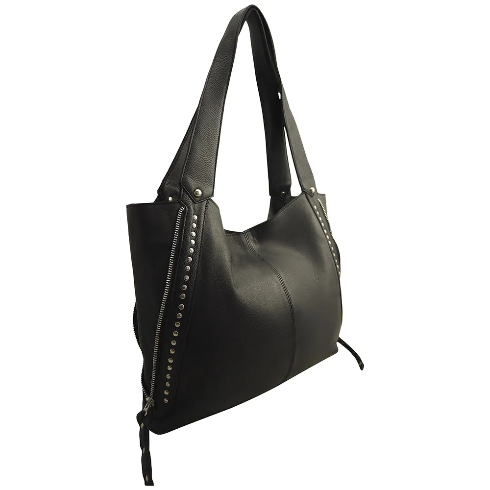 Jessie Expandable Tote | Black