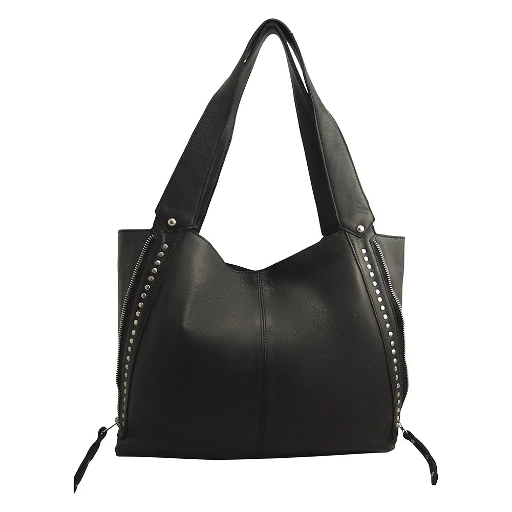 Jessie Expandable Tote | Black