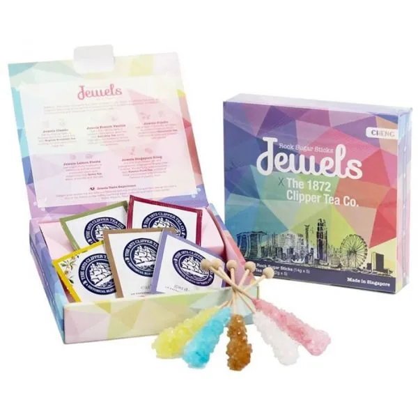 Jewels Rock Sugar Sticks x The 1872 Clipper Tea Co.