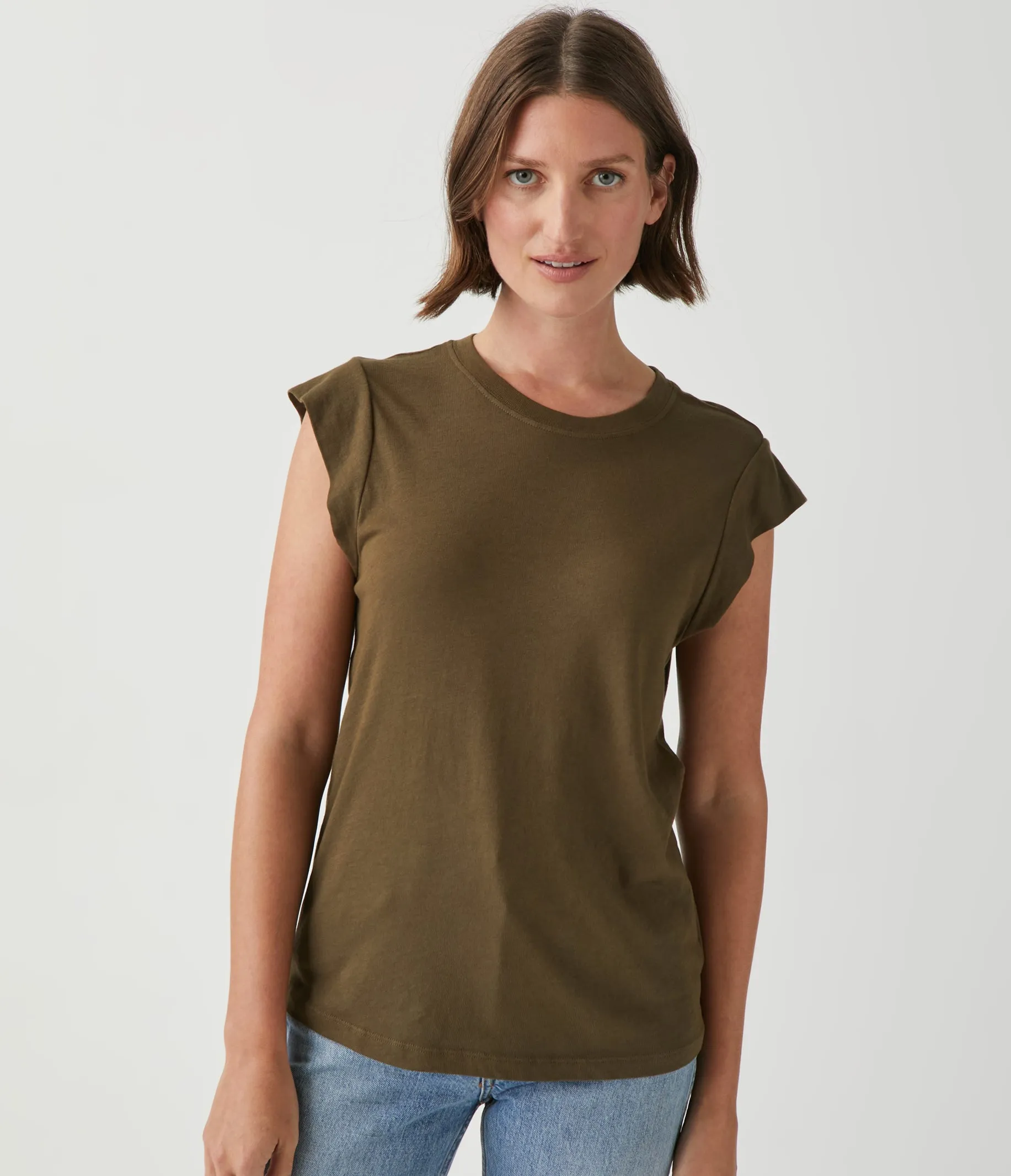 Joey Power Shoulder Tee