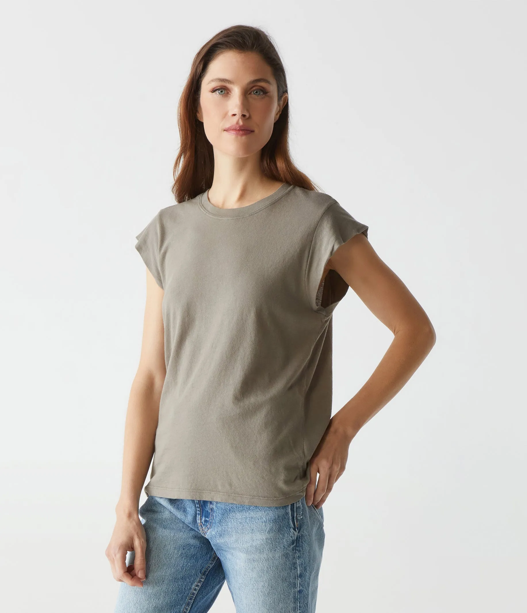 Joey Power Shoulder Tee