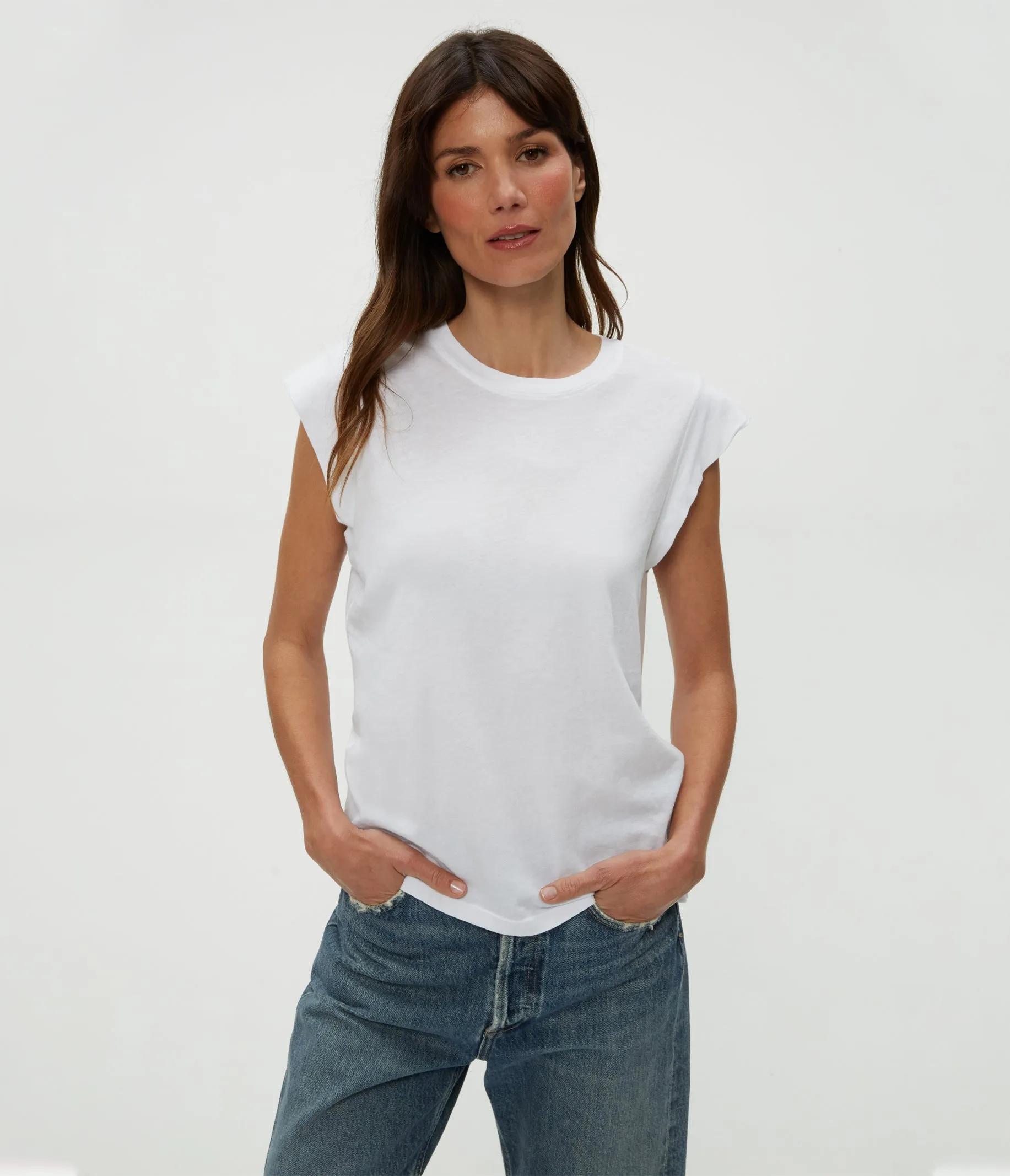 Joey Power Shoulder Tee