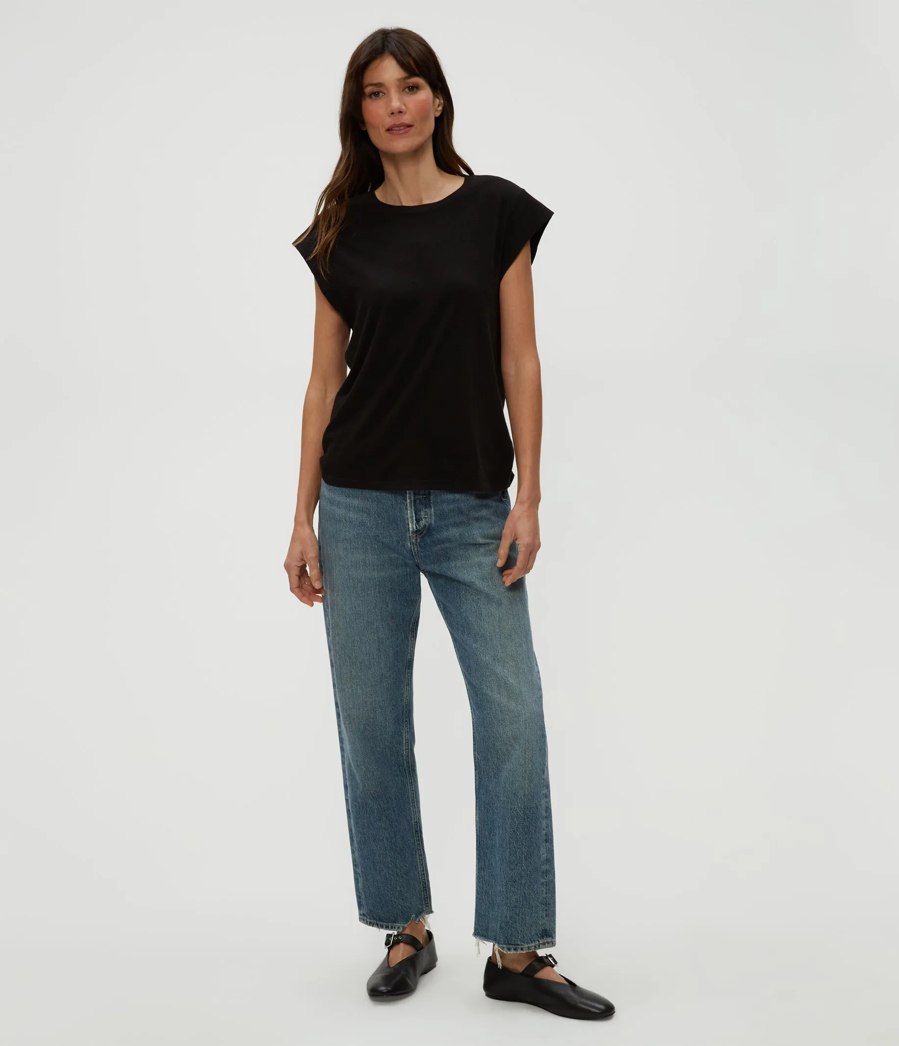 Joey Power Shoulder Tee