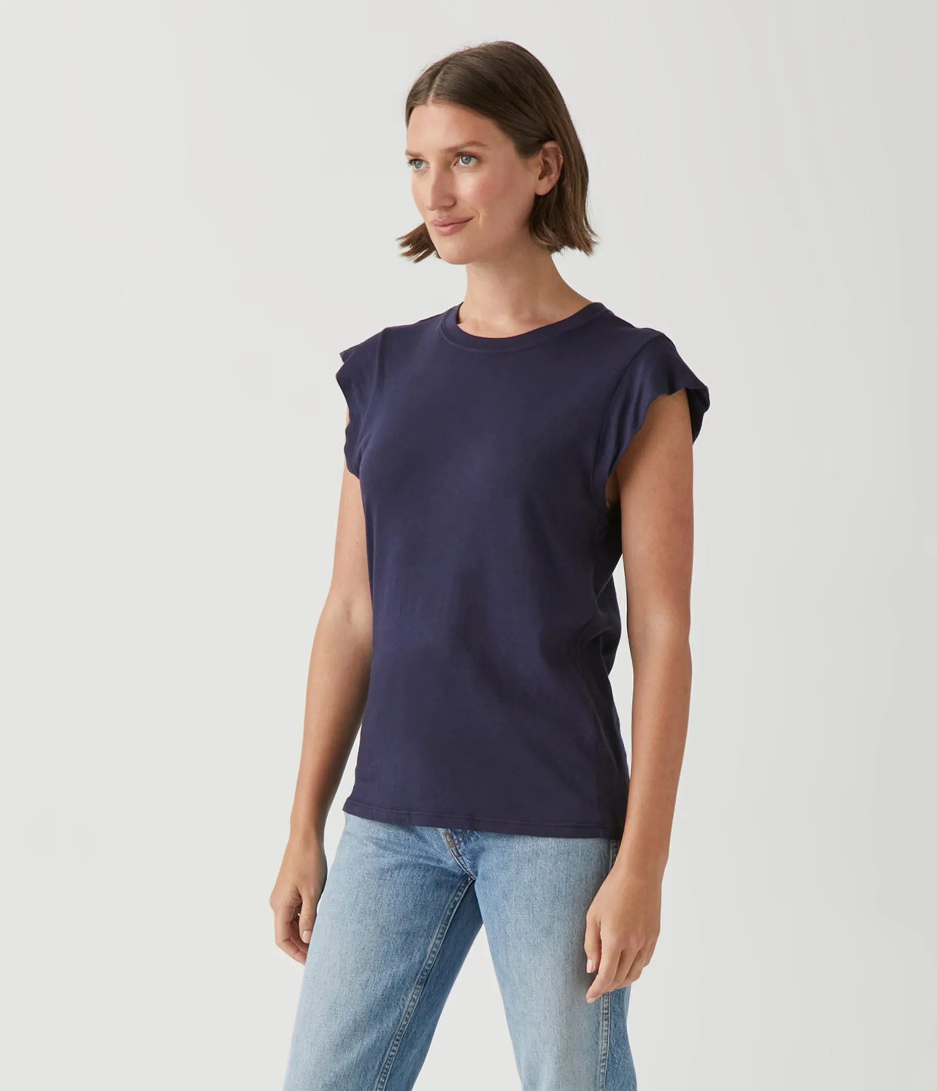 Joey Power Shoulder Tee