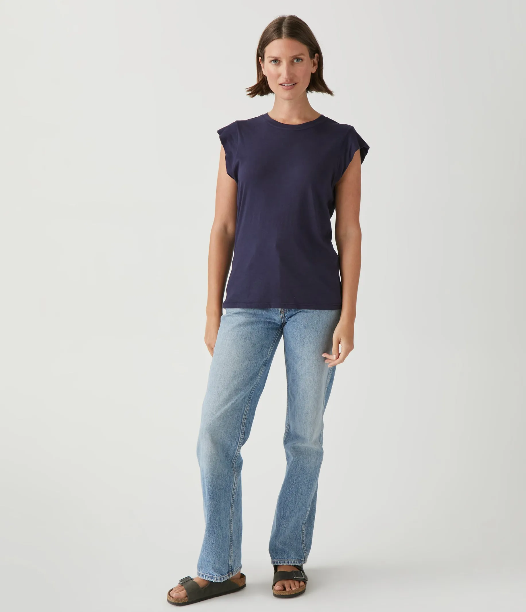 Joey Power Shoulder Tee