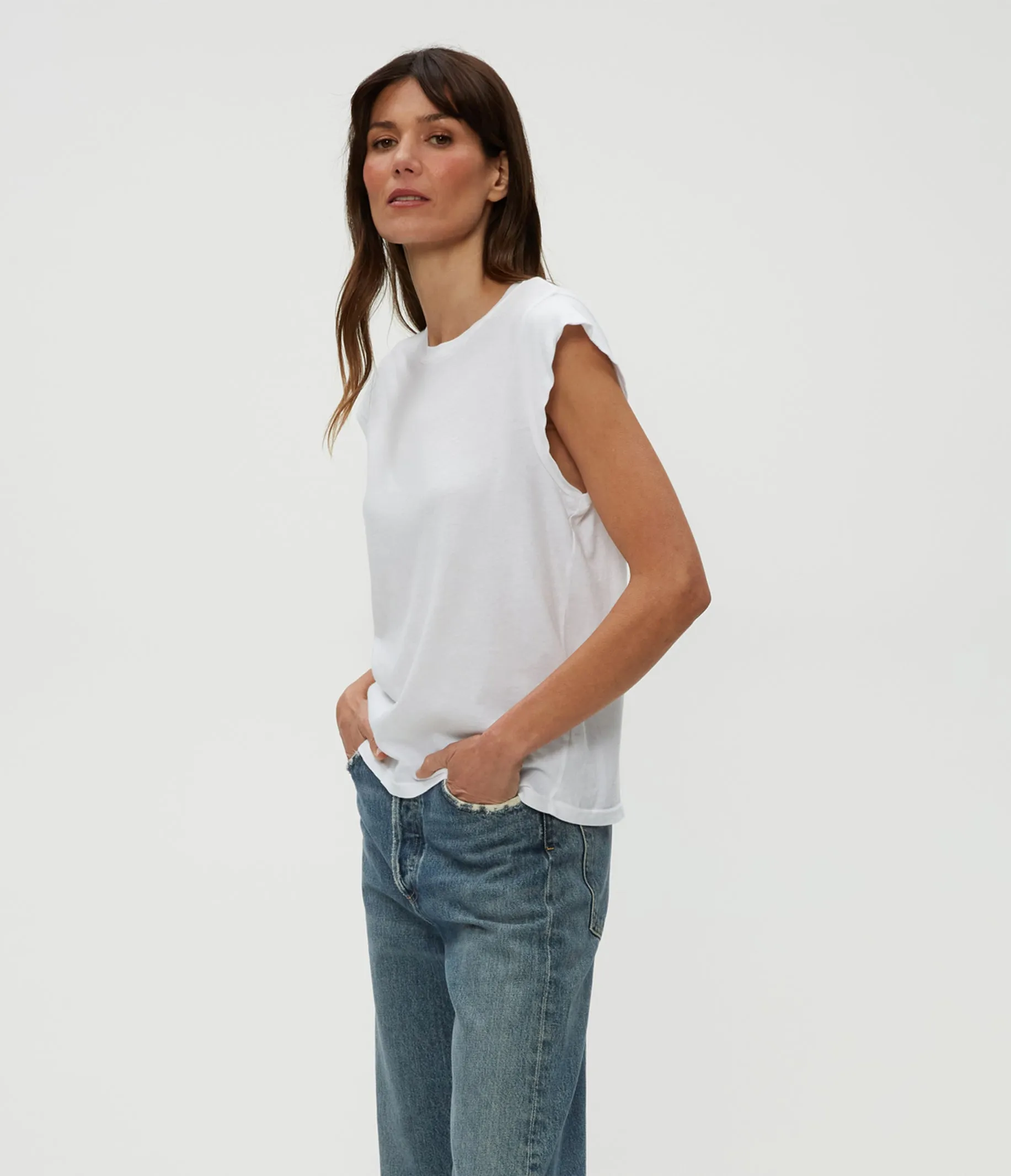 Joey Power Shoulder Tee