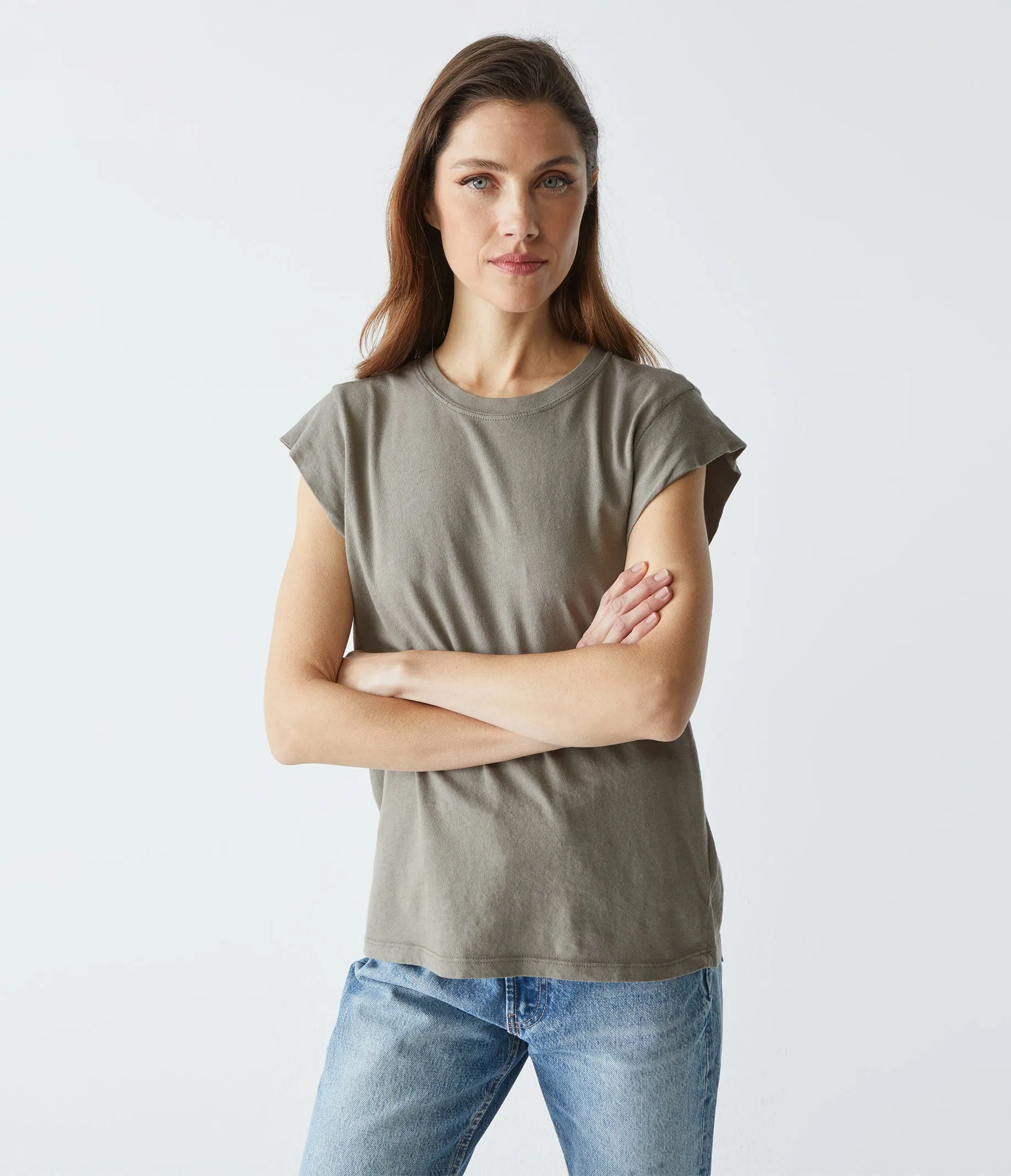 Joey Power Shoulder Tee