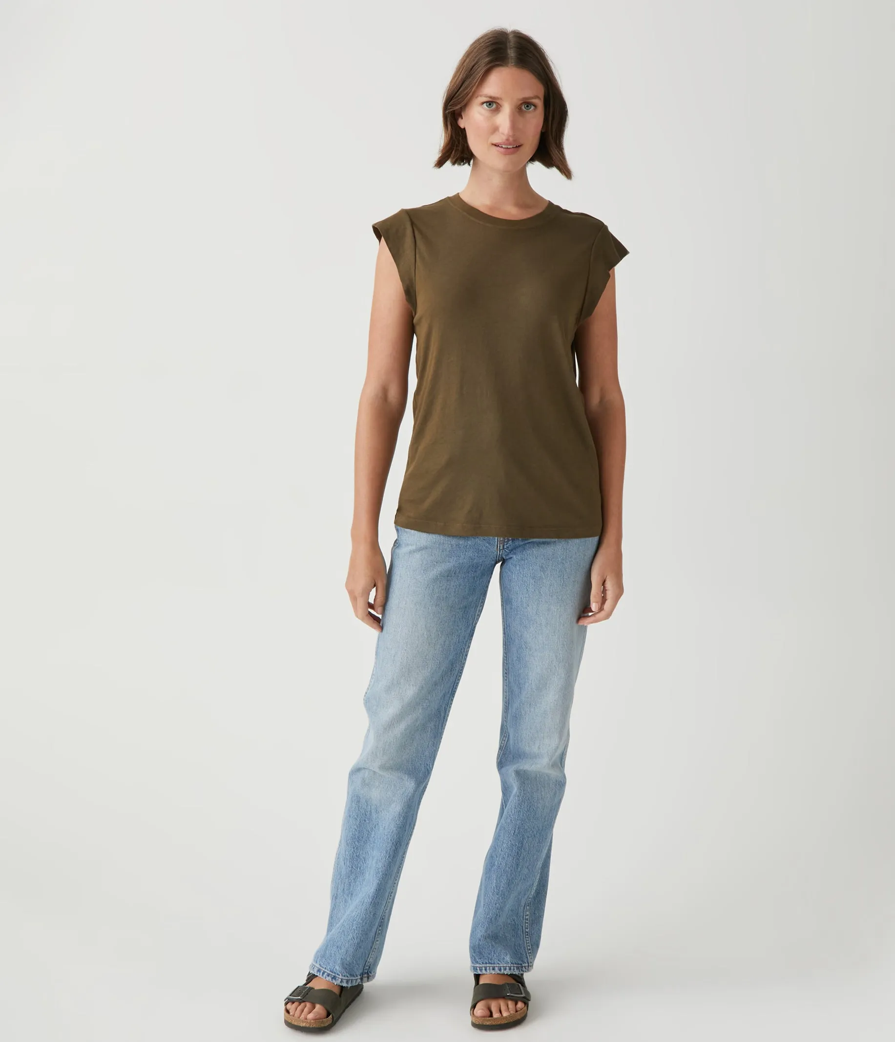 Joey Power Shoulder Tee