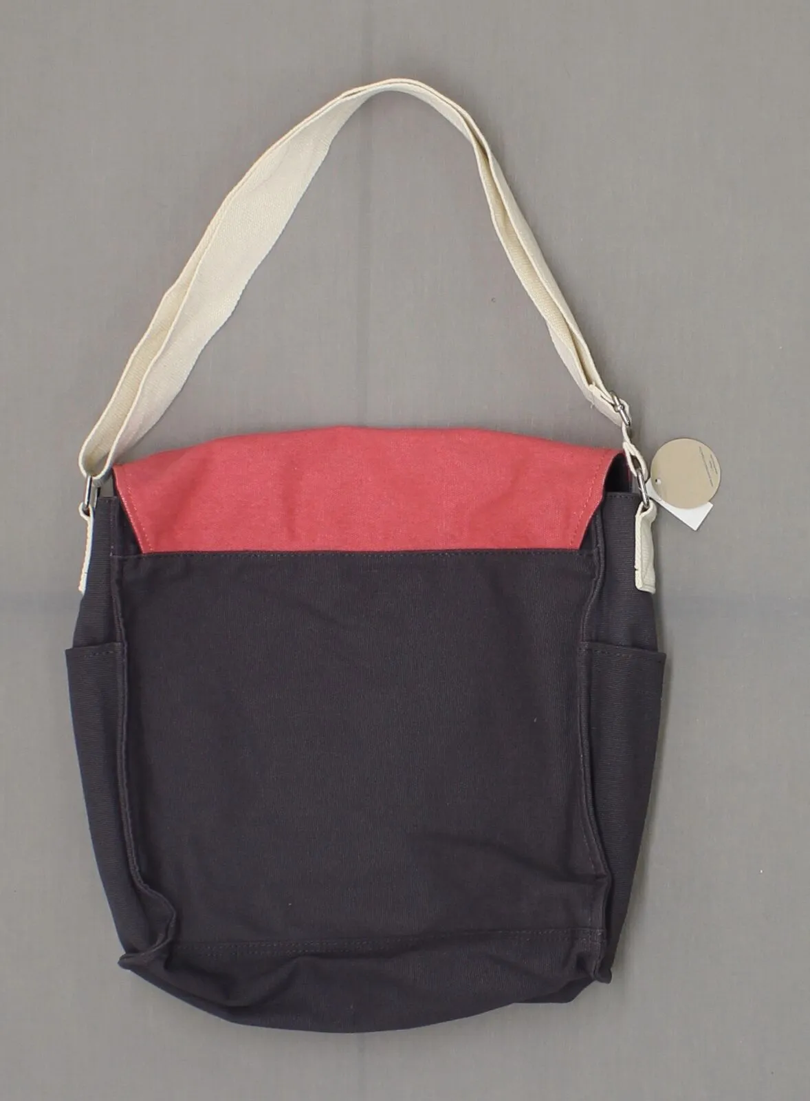 Junk Food Mickey Mouse Canvas Briefcase Satchel Handbag Messenger Bag