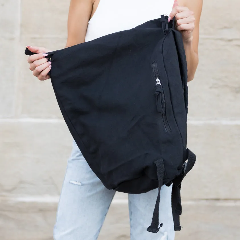 Kai Asymetric Canvas Backpack