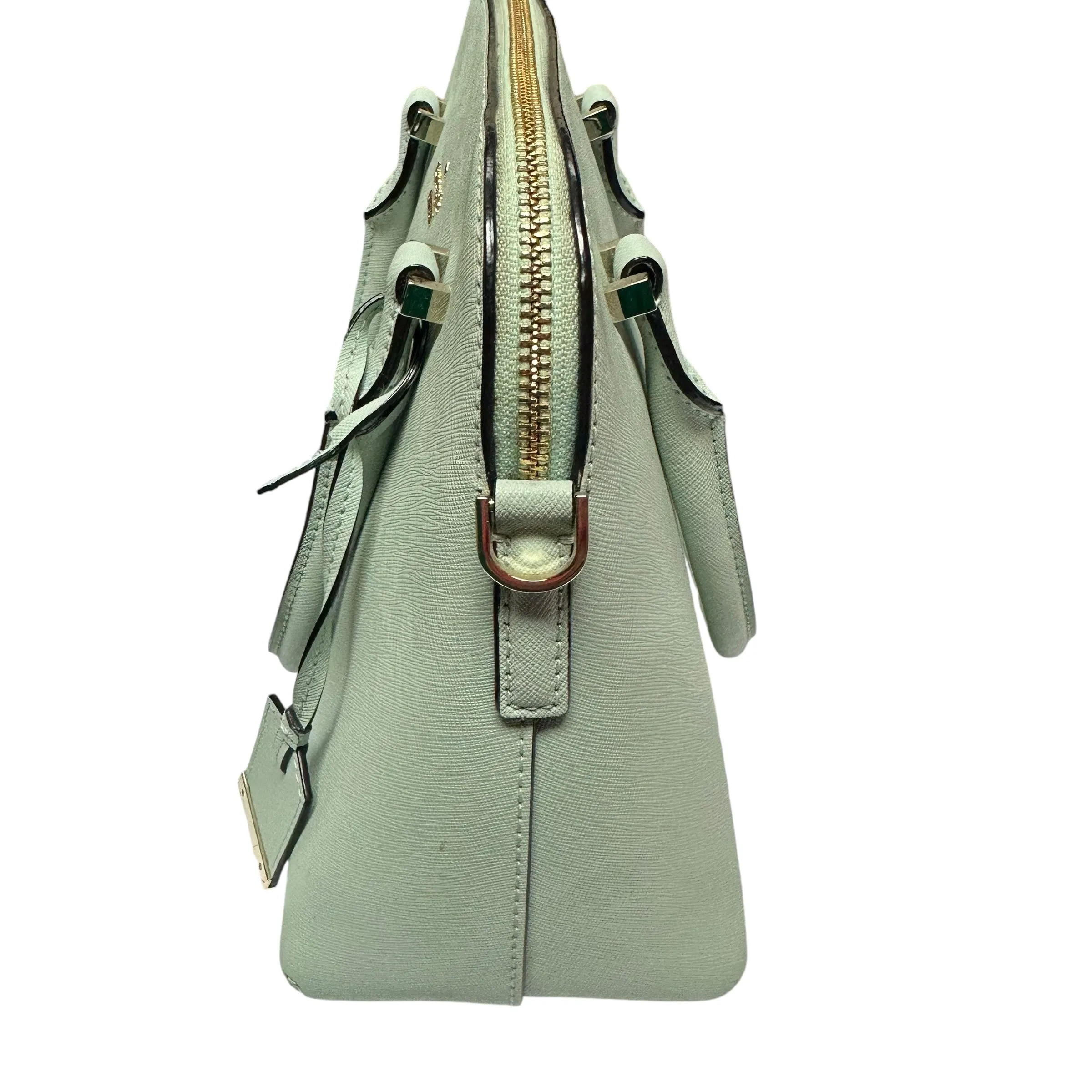 KATE SPADE MINT GREEN SHOULDER SATCHEL BAG EUC - 58