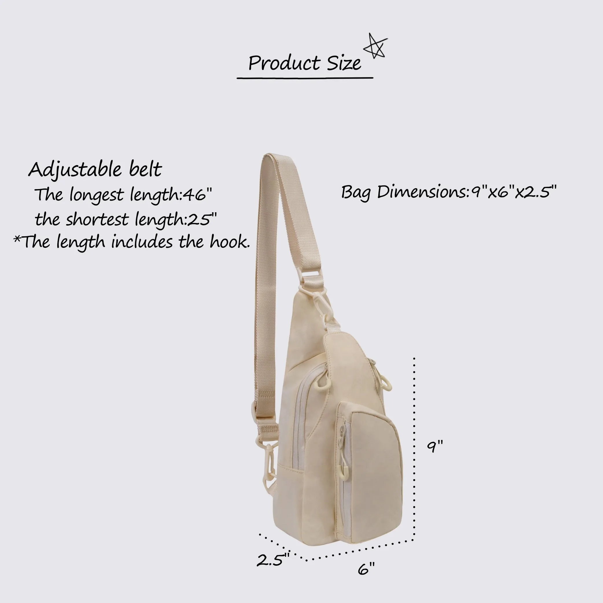 Khaki NGIL Utility Sling Backpack